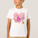 Recherche de coeurs et fleurs tshirts Jeune fille