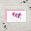 Recherche de couleur violette cartes visite Professions administratives