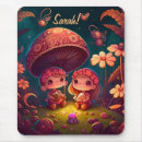 Recherche de champignons magiques tapis souris Fleurs