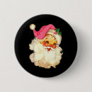 Recherche de santa claus badges Vintage