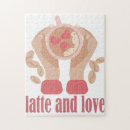 Recherche de latte puzzles Caféine