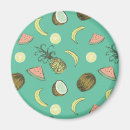 Recherche de motif d ananas magnets Tropicale