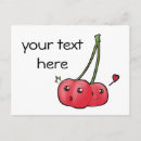 Recherche de nourriture kawaii cartes postales Amour