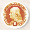 Recherche de franklin dessous de verres Révolution américaine