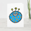 Recherche de bactéries vœux cartes Virus