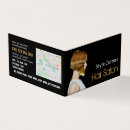 Recherche de stylistes en coiffure cartes visite Customer