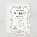 Recherche de printemps mariage invitations Calligraphie