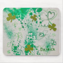 Recherche de trèfles tapis souris Vert