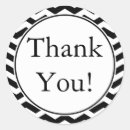 Recherche de chevrons noirs et blancs autocollants Merci