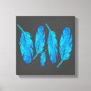 Recherche de conception de plume art Bleu