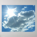 Recherche de rayons de lumière posters Nuages