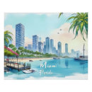 Recherche de city skyline posters Miami