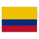 Recherche de drapeau de la colombie vœux cartes Colombien