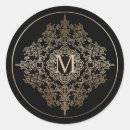 Recherche de motif dentelle autocollants Noir