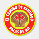 Recherche de compostela magnets Santiago