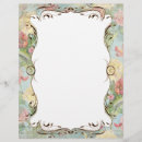 Recherche de tulipe papier à lettre Bleu