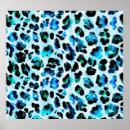 Recherche de léopard bleu posters Abstrait