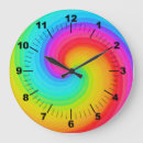 Recherche de mandala coloré horloges Géométrique