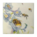 Recherche de abeille miel carreaux Fleurs