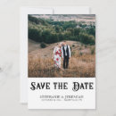 Recherche de western wedding save the dates Élégant