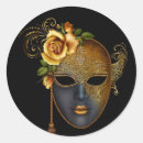 Recherche de mardi gras autocollants Noir