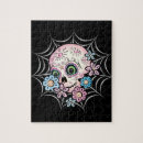 Recherche de crâne de sucre puzzles Squelette