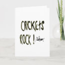 Recherche de cricket vœux cartes Criquets