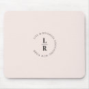 Recherche de rose clair tapis souris Simple