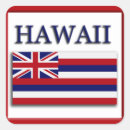 Recherche de état de hawaii autocollants Drapeau