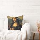 Recherche de mona lisa coussins Portrait