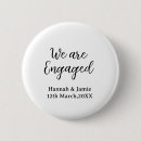Recherche de fiancée badges Nous sommes fiancés