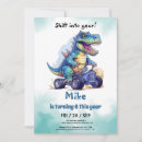 Recherche de t rex anniversaire invitations Pour tous