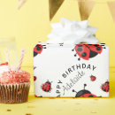 Recherche de coccinelle rouge papier cadeau Mignon