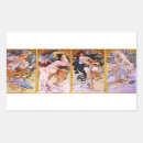 Recherche de quatre saisons autocollants Alphonse mucha