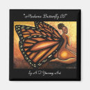 Recherche de femmes de papillon magnets Noir