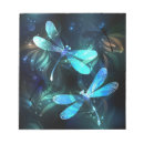 Recherche de libellules blocsnotes Bleu