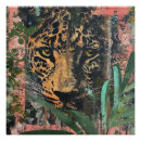 Recherche de chat abstrait posters Jungle