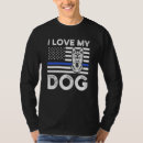 Recherche de chien policier tshirts Police