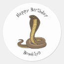 Recherche de serpent venimeux autocollants Cobra