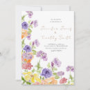 Recherche de orange jaune mariage invitations Violet