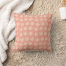 Recherche de motif floral coussins Rose