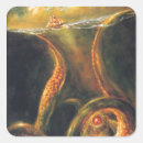 Recherche de kraken autocollants Océan