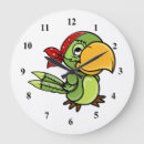 Recherche de perroquet vert horloges Oiseau