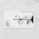 Recherche de divers cartes visite Graphique