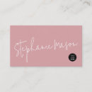 Recherche de lettrage manuscrit cartes visite Élégant