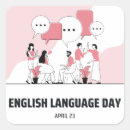 Recherche de linguistique autocollants Enseignant