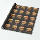 Recherche de hamburger papier cadeau Illustration