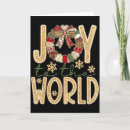 Recherche de joie de noël cartes Flocon de neige