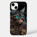 Recherche de chat de steampunk iphone coques Fleurs