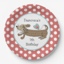 Recherche de dachshund paper assiettes Pour enfants